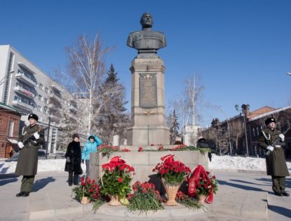 Новосибирцы почтили память Александра Покрышкина